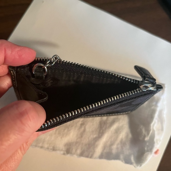 Coach black coin, key and card case/purse - Picture 4 of 4